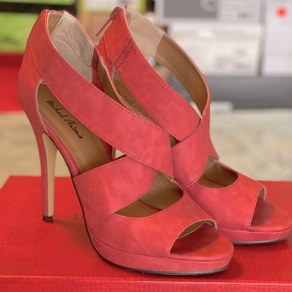 Red Michael Antonio Heels